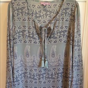 Calypso St Barth silk tunic dress L